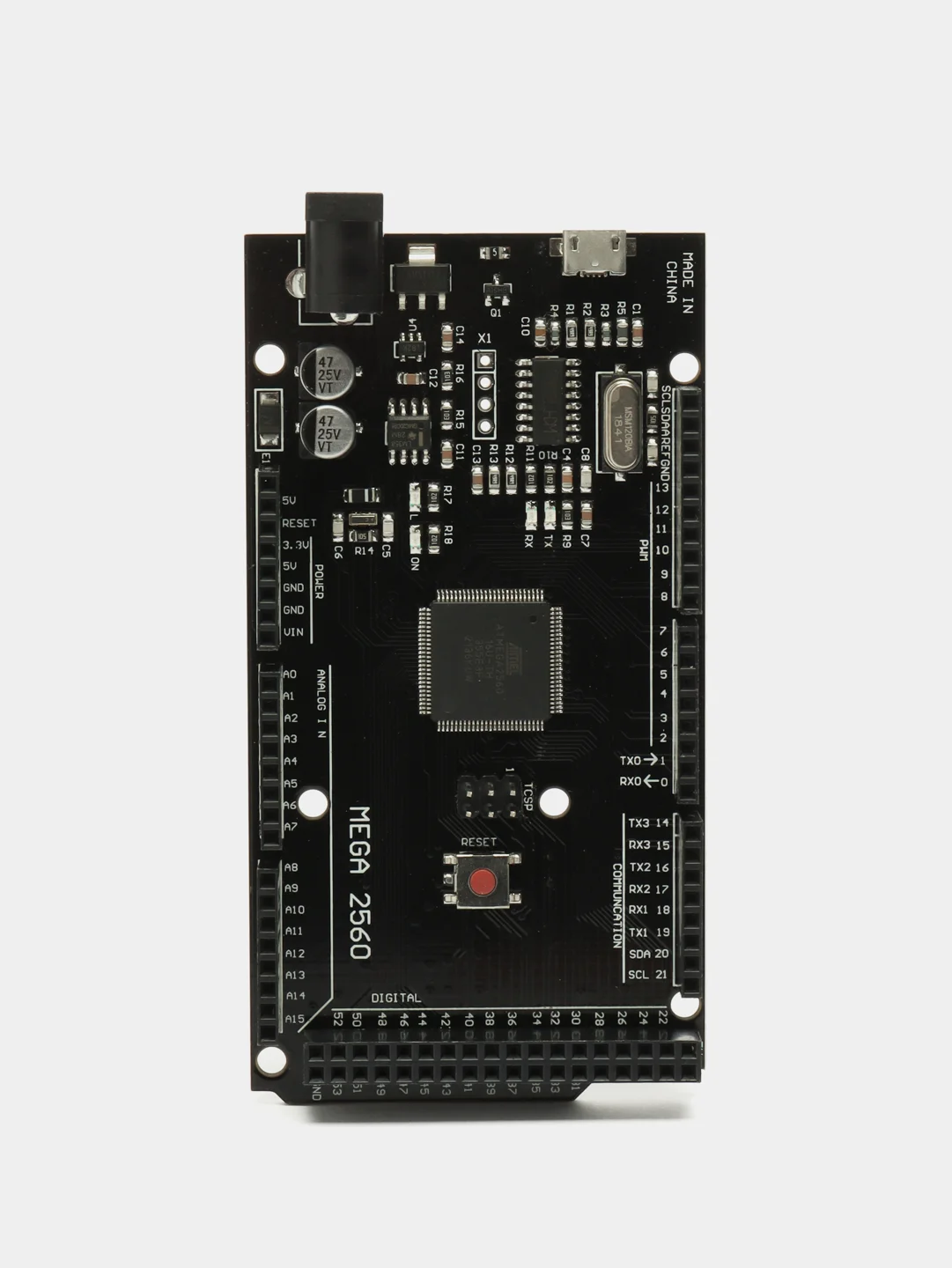 Отладочная плата Arduino Mega 2560 R3 microUSB