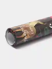 Черный упаковочная новогодняя бумага, 50 х 70 см