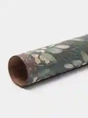 Зеленый упаковочная новогодняя бумага, 50 х 70 см