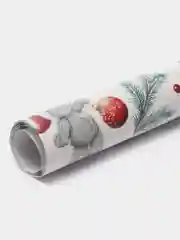 Коралловый упаковочная новогодняя бумага, 50 х 70 см