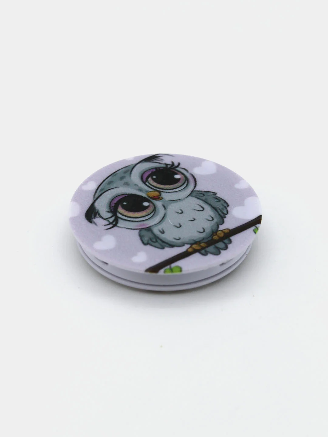 Бордовый держатель для телефона PopSocket (попсокет) с рисунками