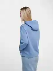 Синий худи женское спортивное