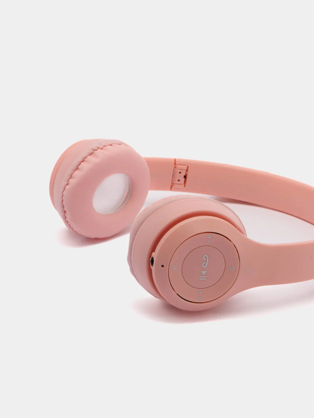 Розовый беспроводные наушники Bluetooth, c кошачьими светящимися ушками Cat