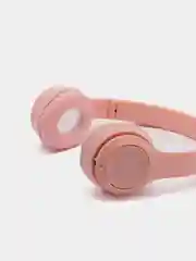 Розовый беспроводные наушники Bluetooth, c кошачьими светящимися ушками Cat