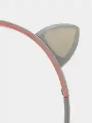 Серый беспроводные наушники Bluetooth, c кошачьими светящимися ушками Cat