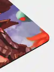 Игровой коврик для мыши по игре Genshin Impact, Беннет