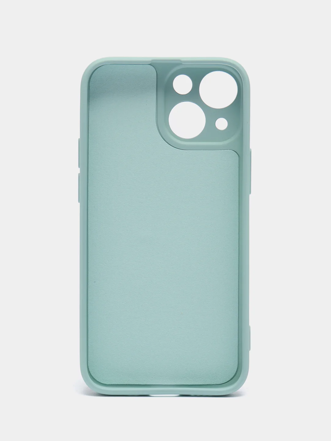 Бирюзовый чехол на iPhone 11, 13, 12, XR, Pro, Max, Mini, бархатный