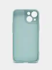 Бирюзовый чехол на iPhone 11, 13, 12, XR, Pro, Max, Mini, бархатный