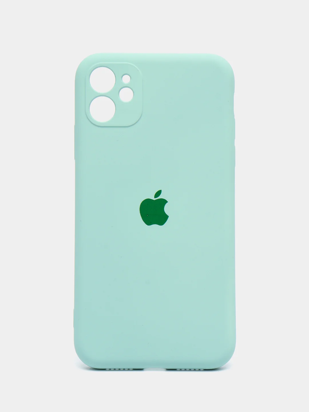 Тёмно-бирюзовый чехол на iPhone 11, 13, 12, XR, Pro, Max, Mini, бархатный
