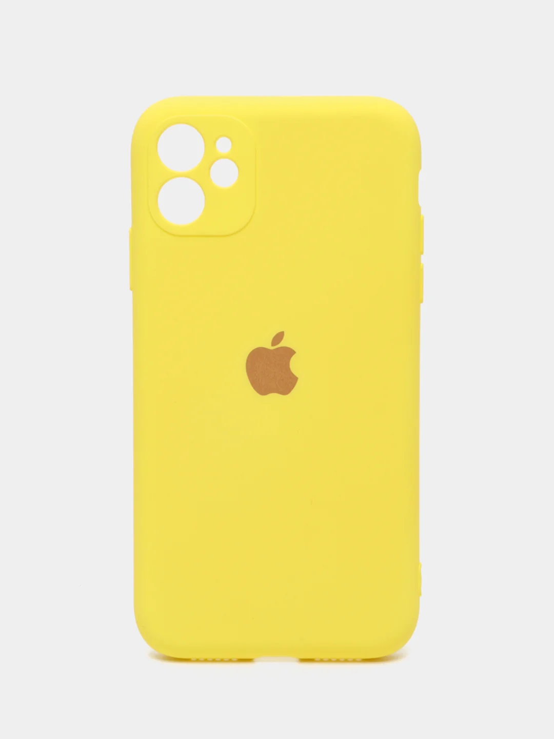Горчичный чехол на iPhone 11, 13, 12, XR, Pro, Max, Mini, бархатный