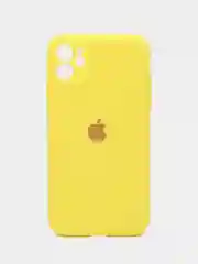 Горчичный чехол на iPhone 11, 13, 12, XR, Pro, Max, Mini, бархатный
