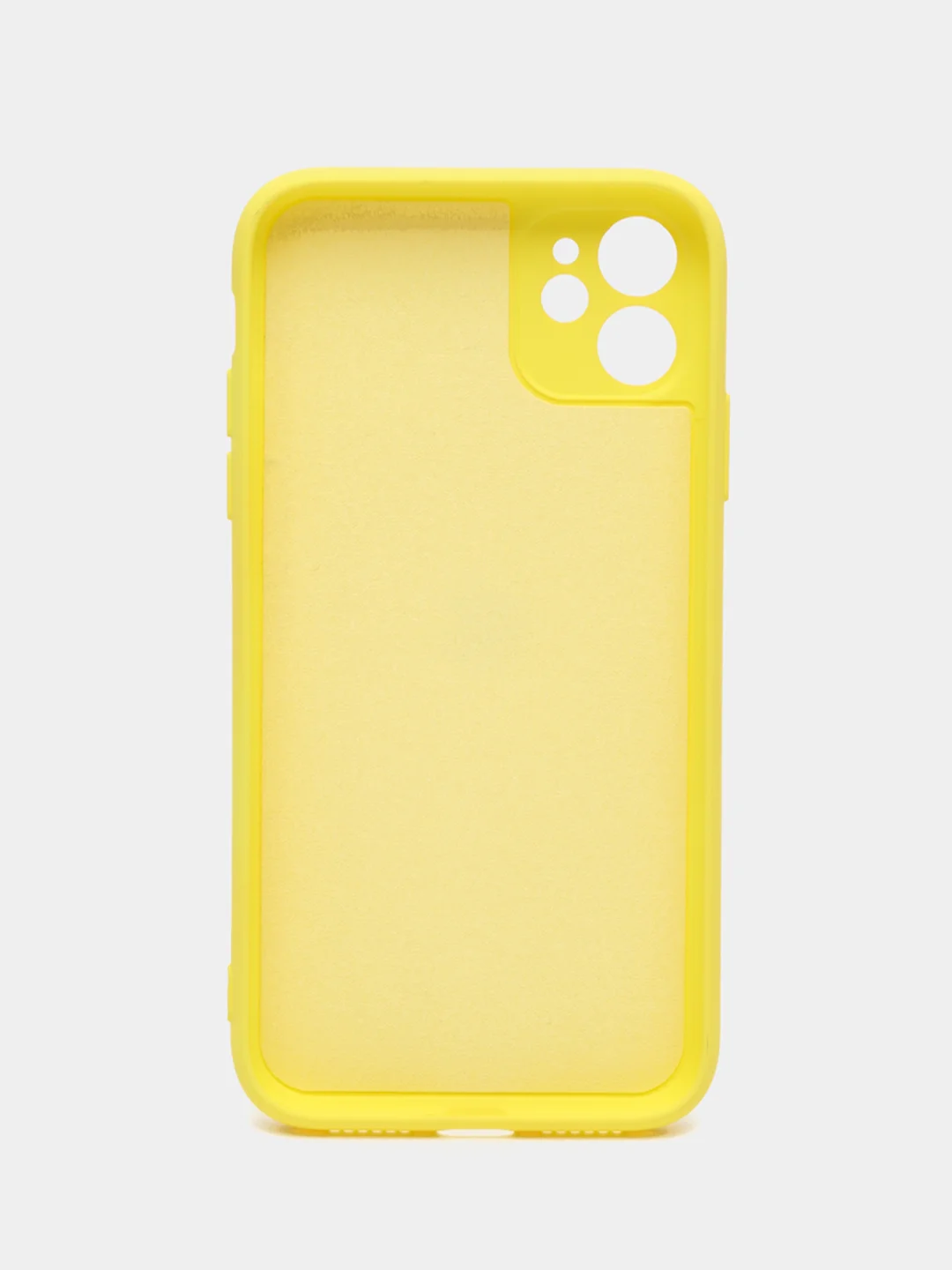 Горчичный чехол на iPhone 11, 13, 12, XR, Pro, Max, Mini, бархатный