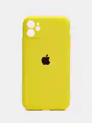 Лимонный чехол на iPhone 11, 13, 12, XR, Pro, Max, Mini, бархатный