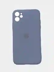 Синий меланж чехол на iPhone 11, 13, 12, XR, Pro, Max, Mini, бархатный