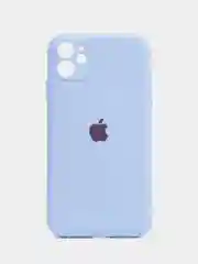 Небесно-голубой чехол на iPhone 11, 13, 12, XR, Pro, Max, Mini, бархатный