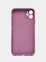 Пурпурный чехол на iPhone 11, 13, 12, XR, Pro, Max, Mini, бархатный