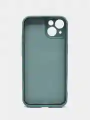 Зеленый чехол на iPhone 11, 13, 12, XR, Pro, Max, Mini, бархатный