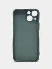 Зеленый чехол на iPhone 11, 13, 12, XR, Pro, Max, Mini, бархатный