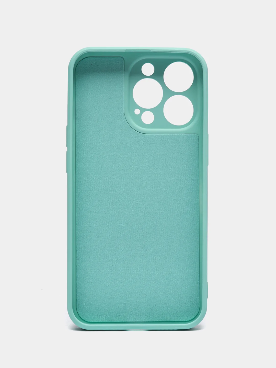 Мятный чехол на iPhone 11, 13, 12, XR, Pro, Max, Mini, бархатный