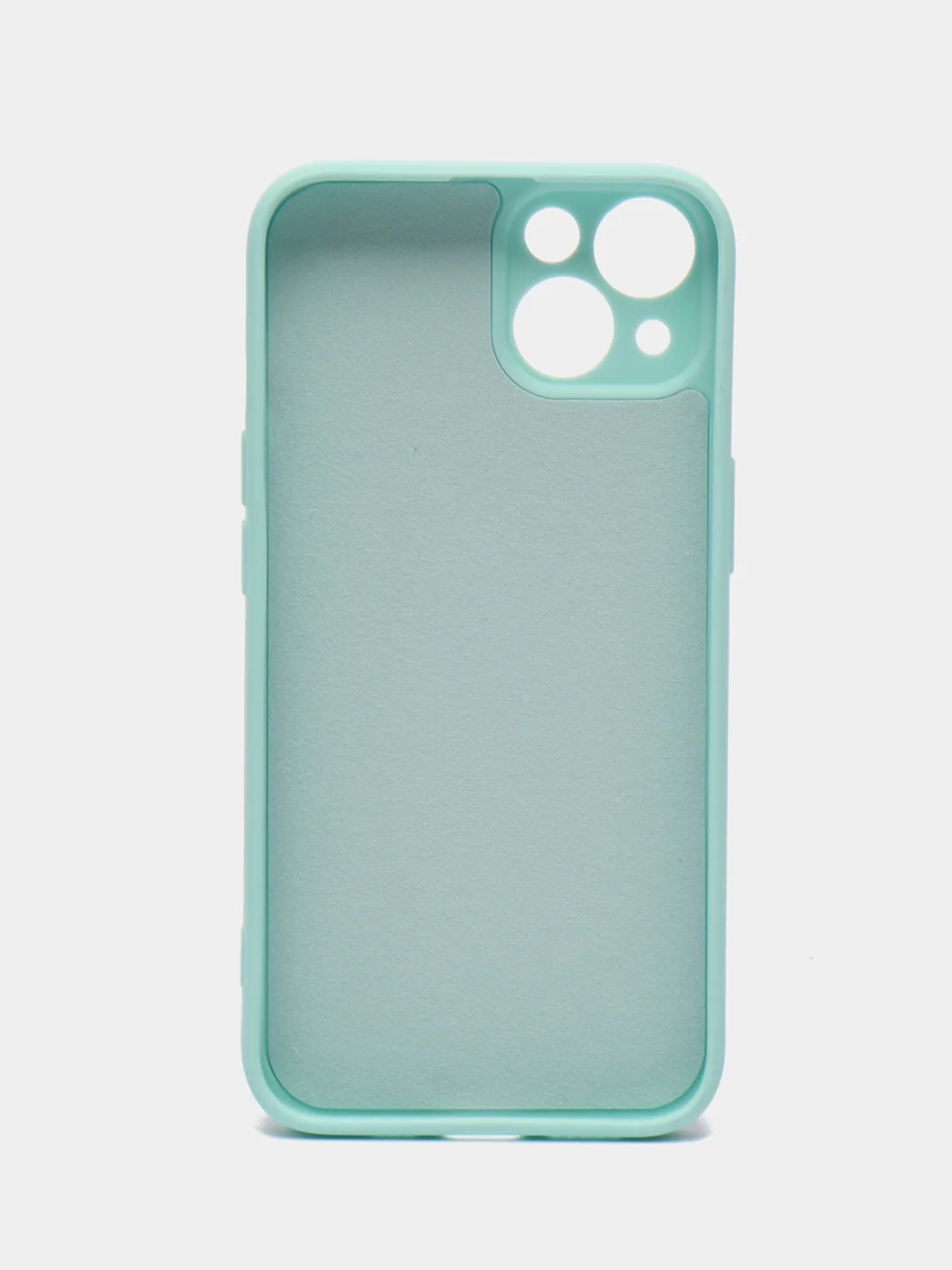 Мятный чехол на iPhone 11, 13, 12, XR, Pro, Max, Mini, бархатный