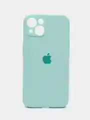 Мятный чехол на iPhone 11, 13, 12, XR, Pro, Max, Mini, бархатный