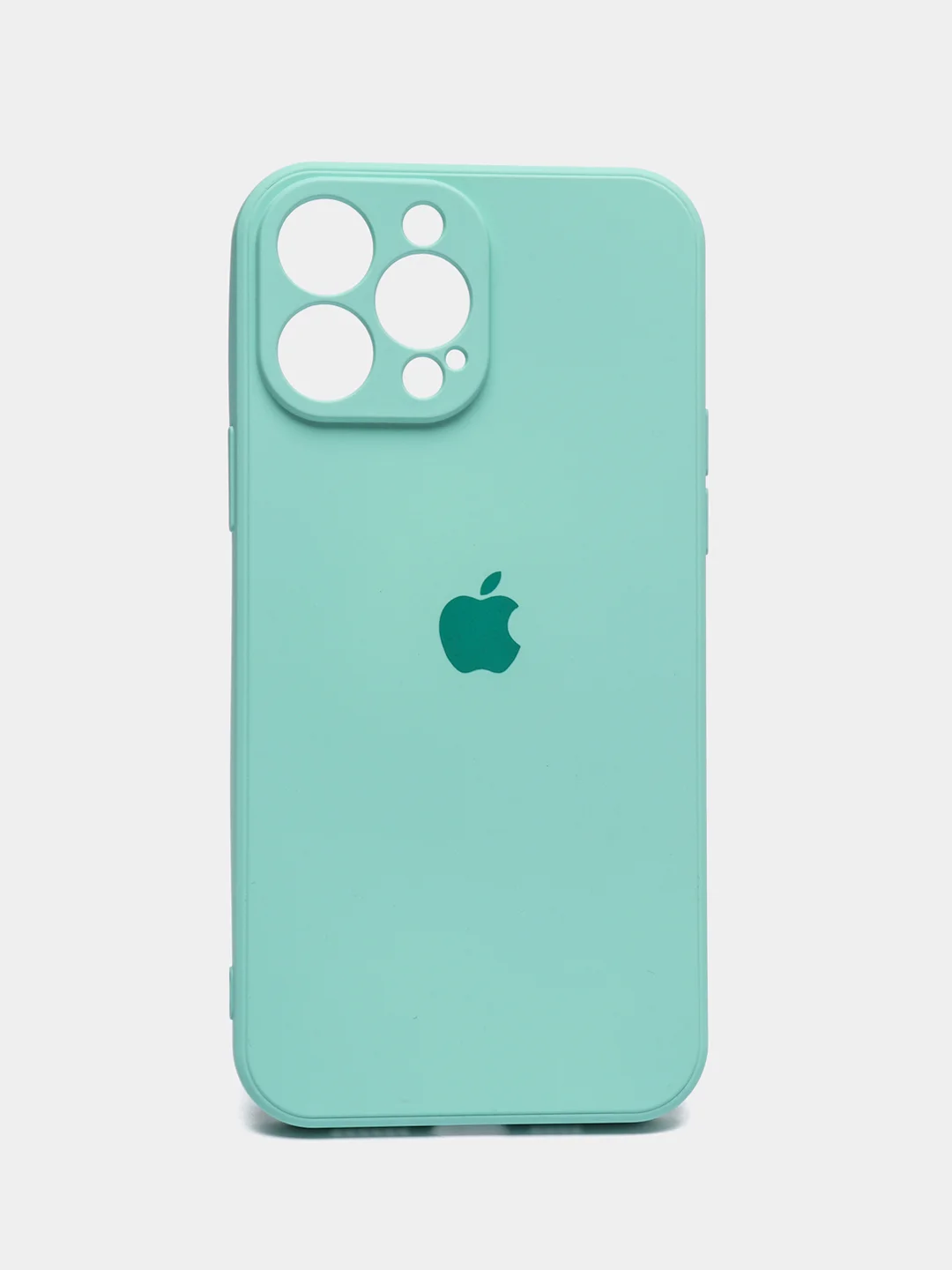 Мятный чехол на iPhone 11, 13, 12, XR, Pro, Max, Mini, бархатный