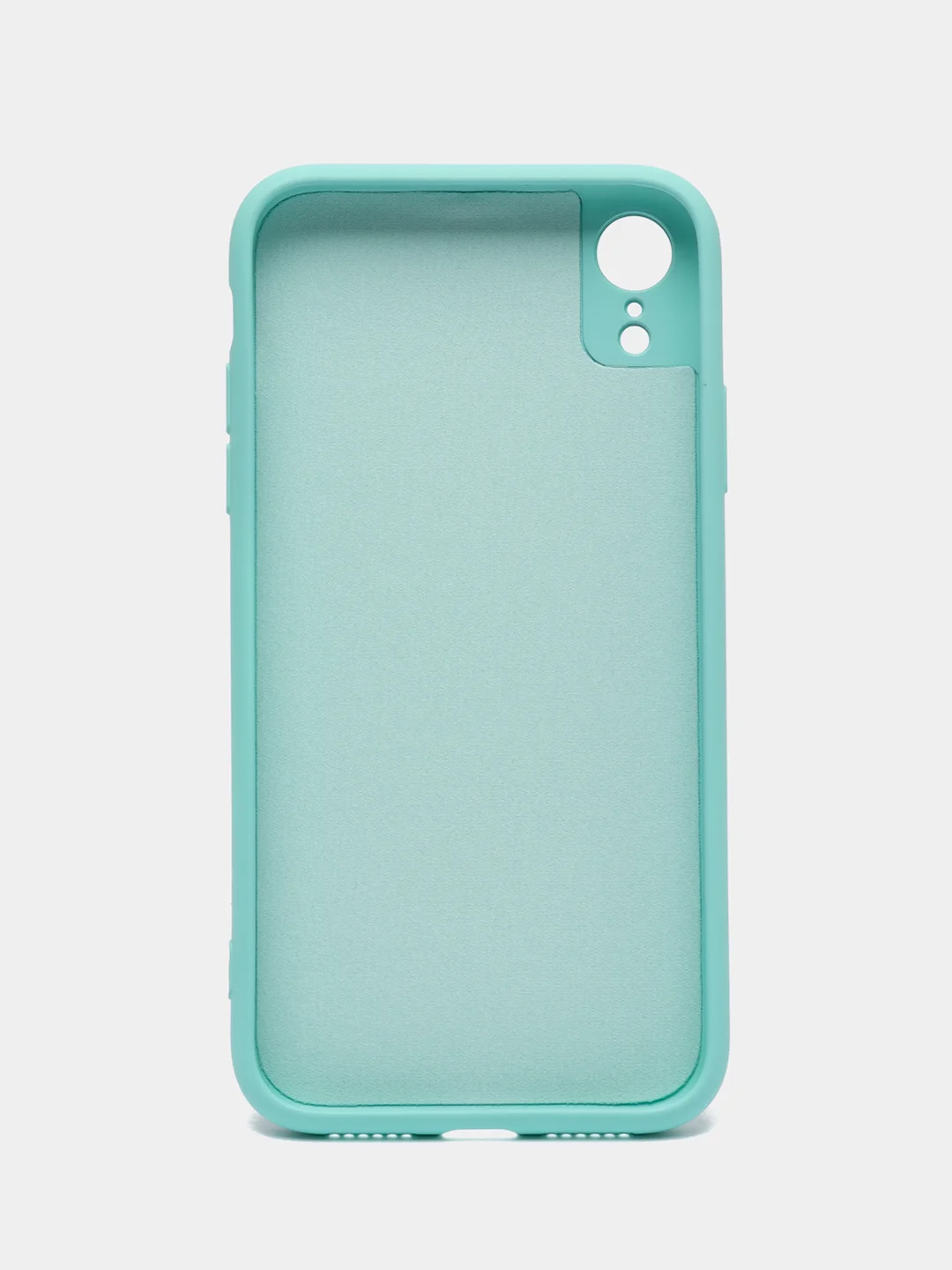 Мятный чехол на iPhone 11, 13, 12, XR, Pro, Max, Mini, бархатный