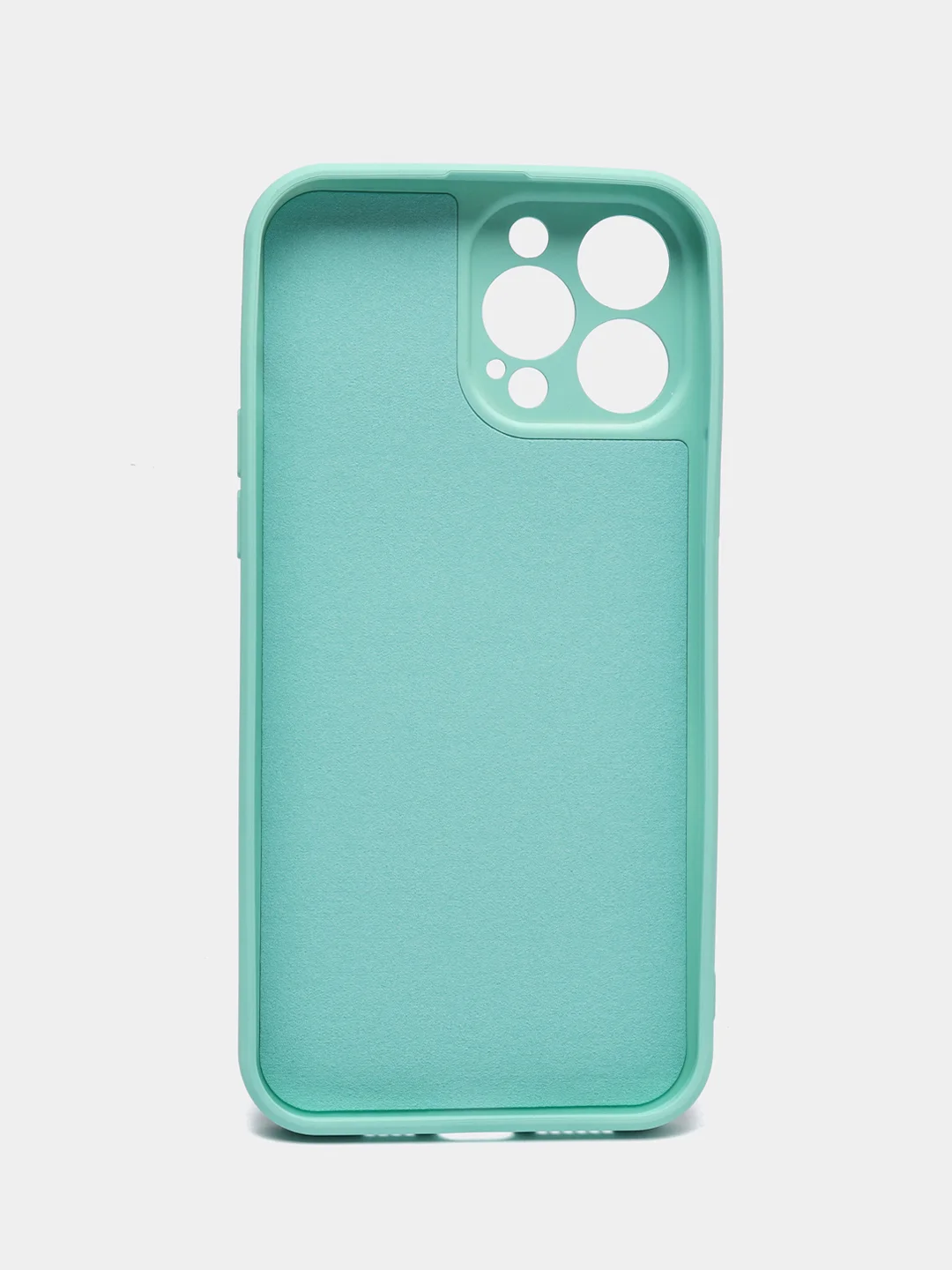 Мятный чехол на iPhone 11, 13, 12, XR, Pro, Max, Mini, бархатный