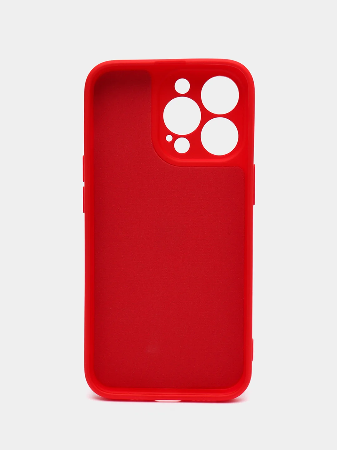Красный чехол на iPhone 11, 13, 12, XR, Pro, Max, Mini, бархатный