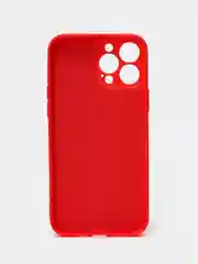 Красный чехол на iPhone 11, 13, 12, XR, Pro, Max, Mini, бархатный