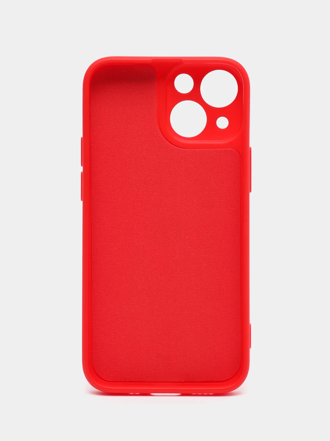 Красный чехол на iPhone 11, 13, 12, XR, Pro, Max, Mini, бархатный