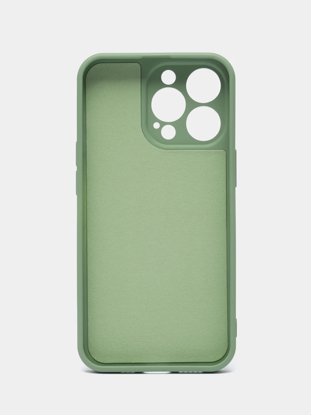 Лесной зеленый чехол на iPhone 11, 13, 12, XR, Pro, Max, Mini, бархатный