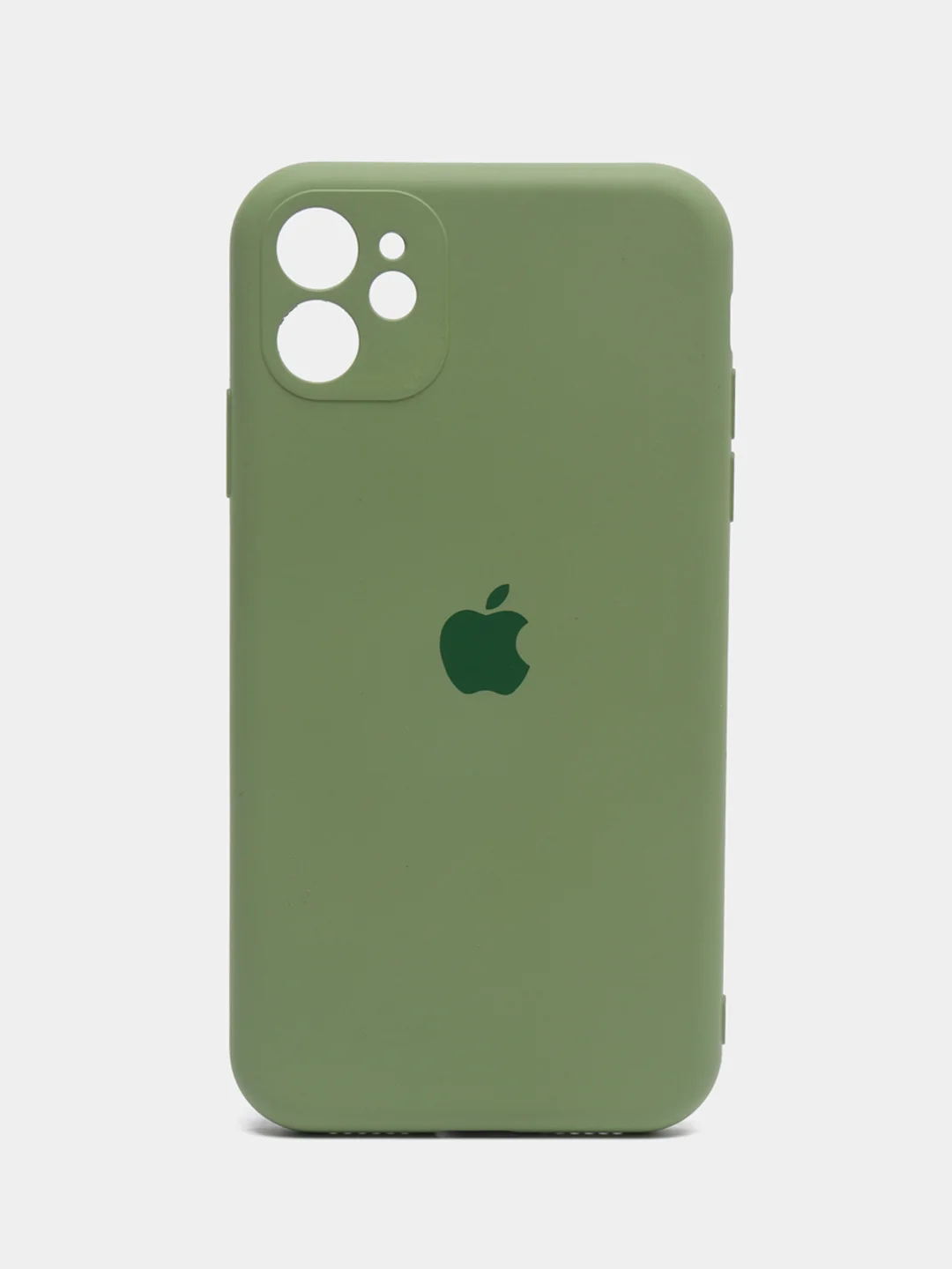 Лесной зеленый чехол на iPhone 11, 13, 12, XR, Pro, Max, Mini, бархатный