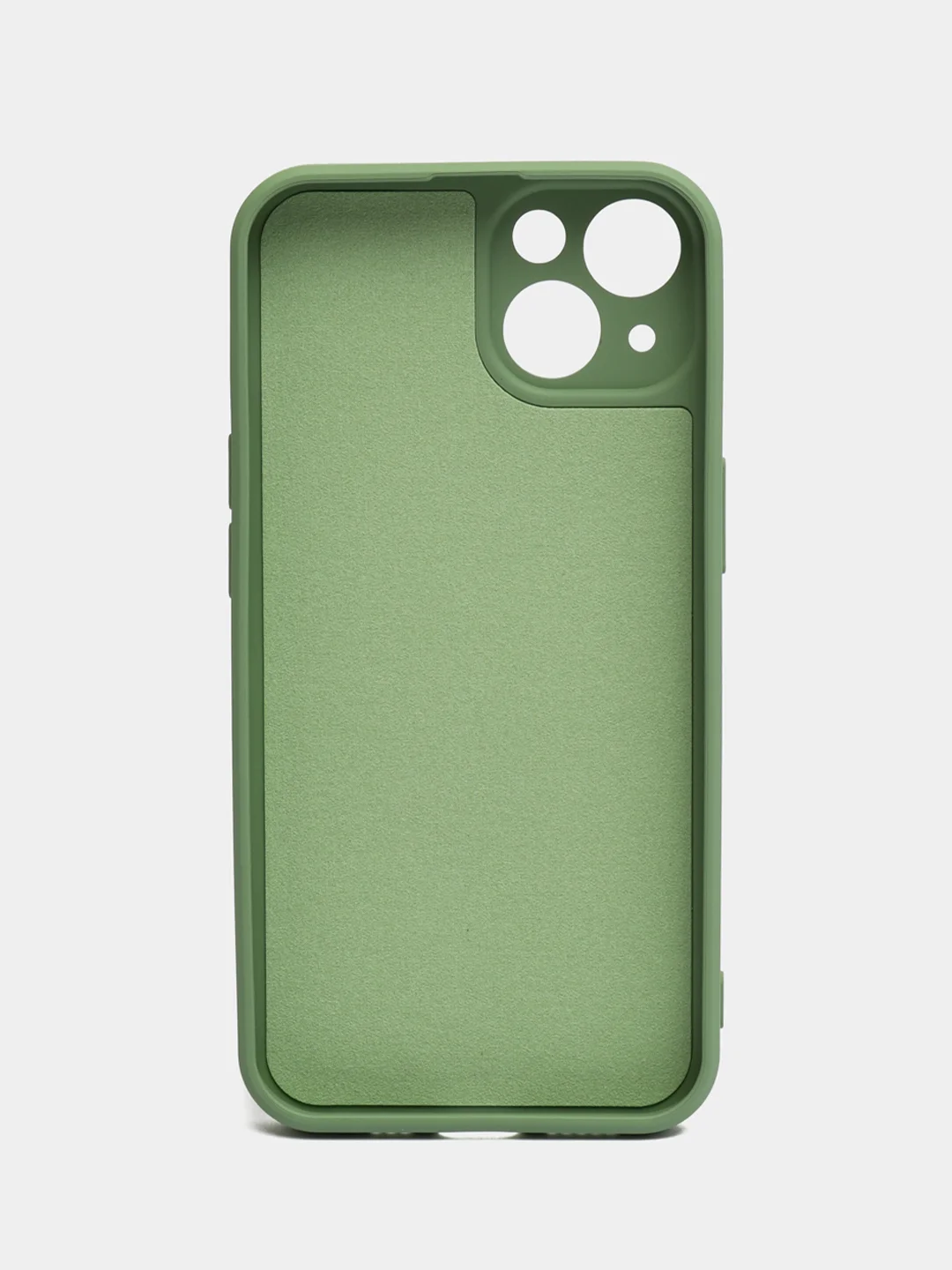 Лесной зеленый чехол на iPhone 11, 13, 12, XR, Pro, Max, Mini, бархатный
