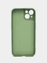 Лесной зеленый чехол на iPhone 11, 13, 12, XR, Pro, Max, Mini, бархатный