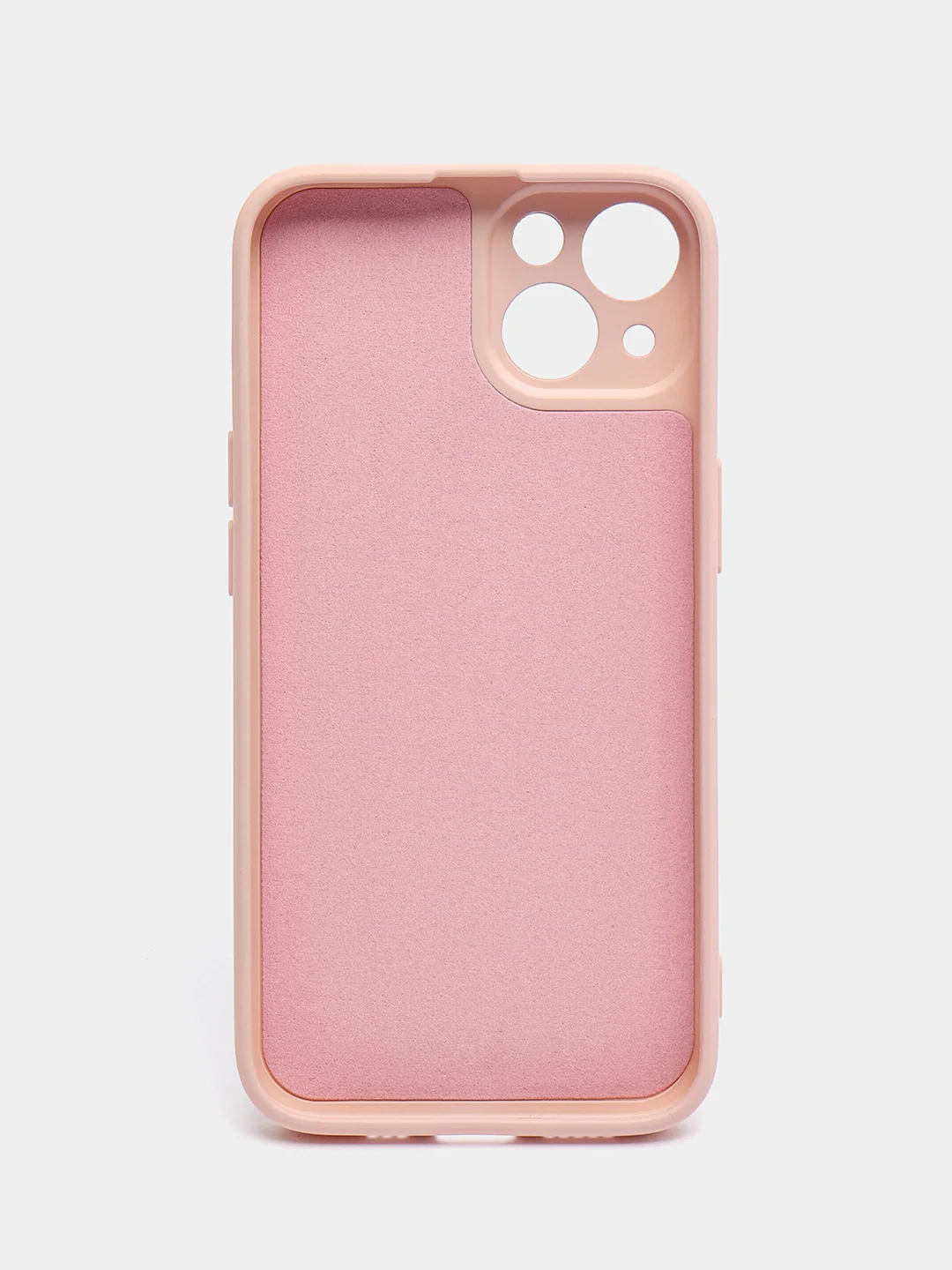 Коралловый меланж чехол на iPhone 11, 13, 12, XR, Pro, Max, Mini, бархатный