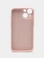Коралловый меланж чехол на iPhone 11, 13, 12, XR, Pro, Max, Mini, бархатный