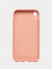 Коралловый меланж чехол на iPhone 11, 13, 12, XR, Pro, Max, Mini, бархатный