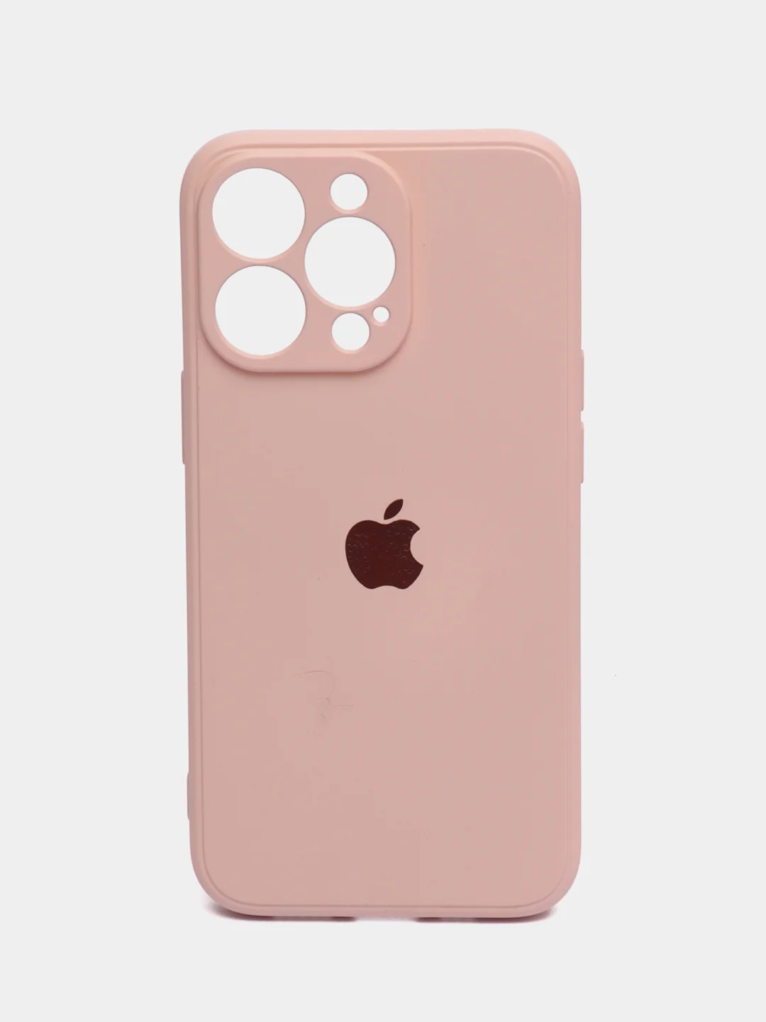 Коралловый меланж чехол на iPhone 11, 13, 12, XR, Pro, Max, Mini, бархатный