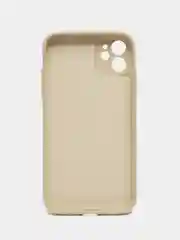 Бежевый чехол на iPhone 11, 13, 12, XR, Pro, Max, Mini, бархатный
