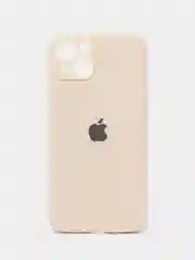 Бежевый чехол на iPhone 11, 13, 12, XR, Pro, Max, Mini, бархатный