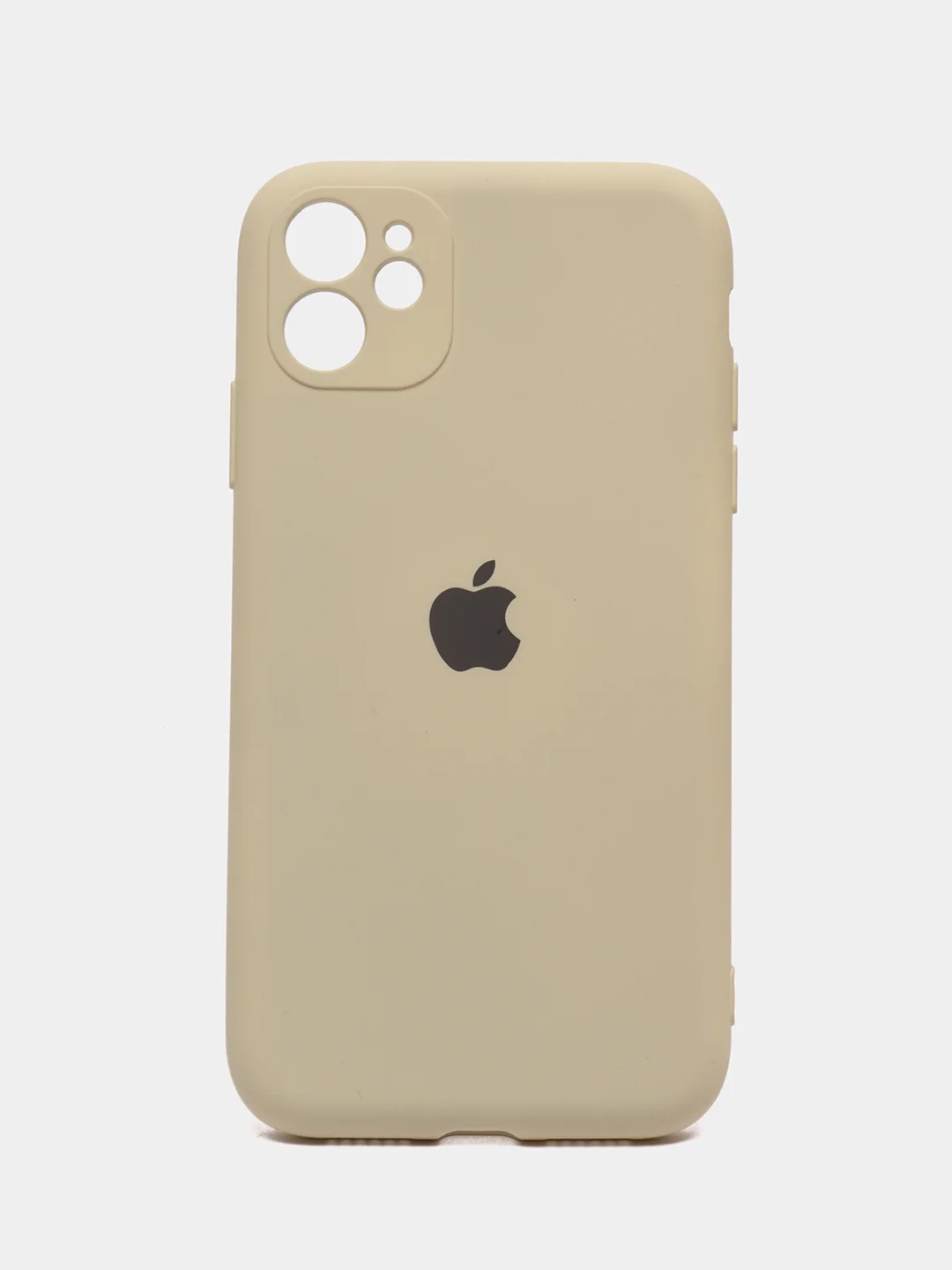 Бежевый чехол на iPhone 11, 13, 12, XR, Pro, Max, Mini, бархатный