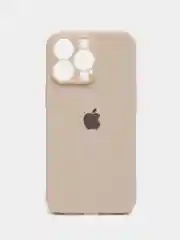 Бежевый чехол на iPhone 11, 13, 12, XR, Pro, Max, Mini, бархатный