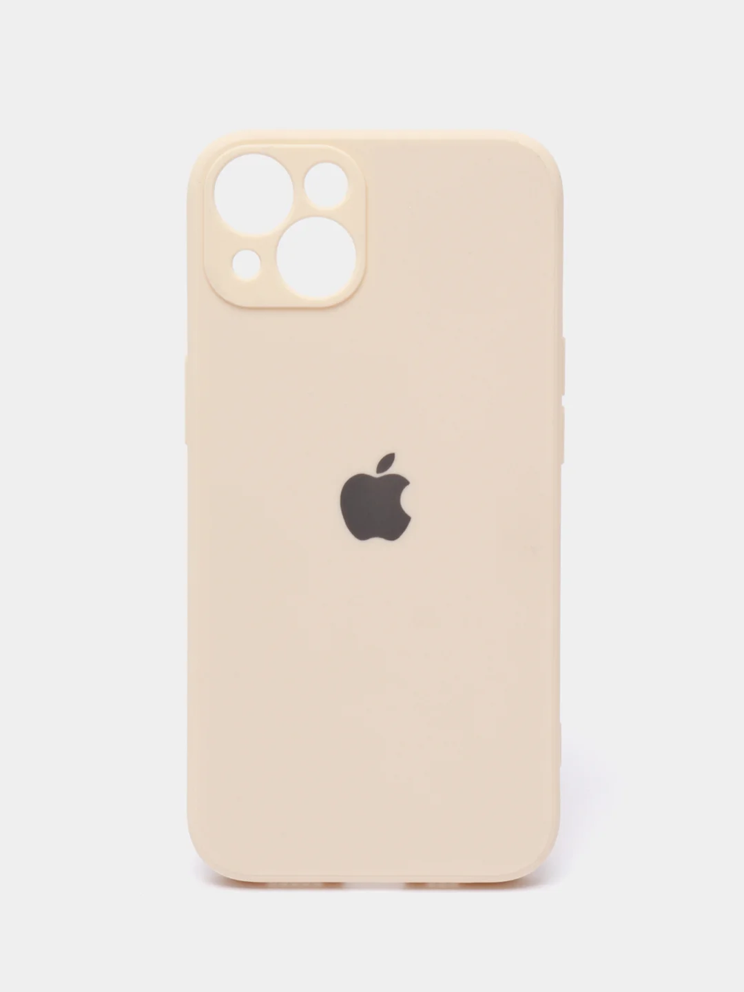 Бежевый чехол на iPhone 11, 13, 12, XR, Pro, Max, Mini, бархатный