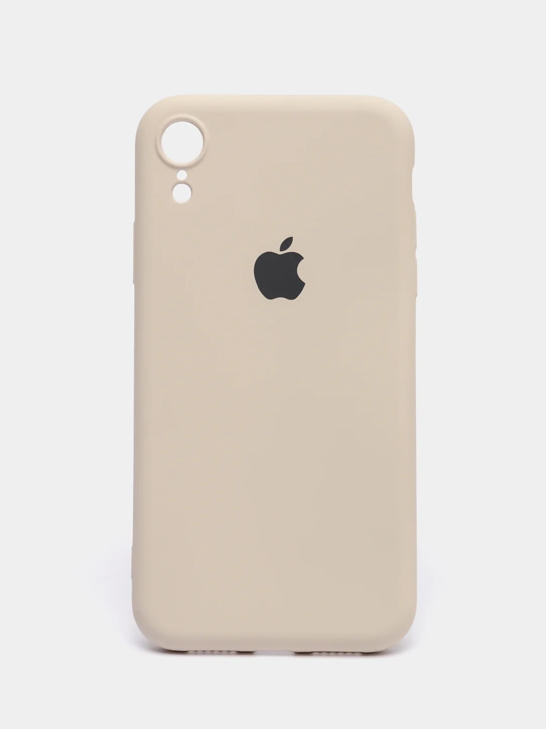 Бежевый чехол на iPhone 11, 13, 12, XR, Pro, Max, Mini, бархатный