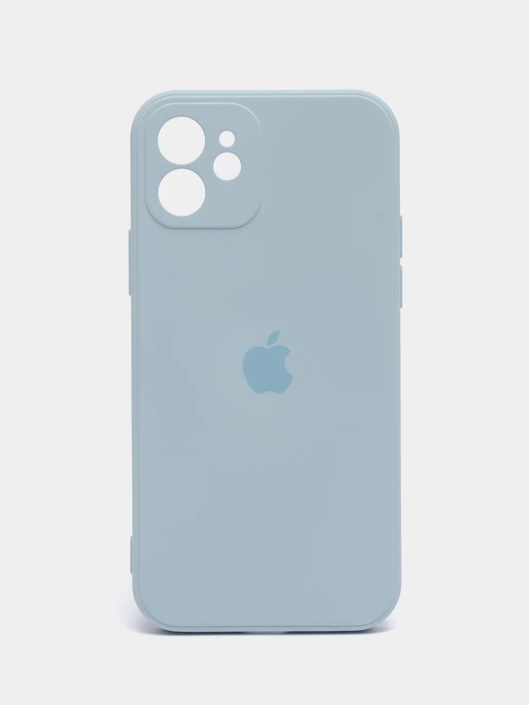 Лазурный чехол на iPhone 11, 13, 12, XR, Pro, Max, Mini, бархатный
