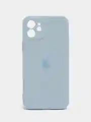 Лазурный чехол на iPhone 11, 13, 12, XR, Pro, Max, Mini, бархатный