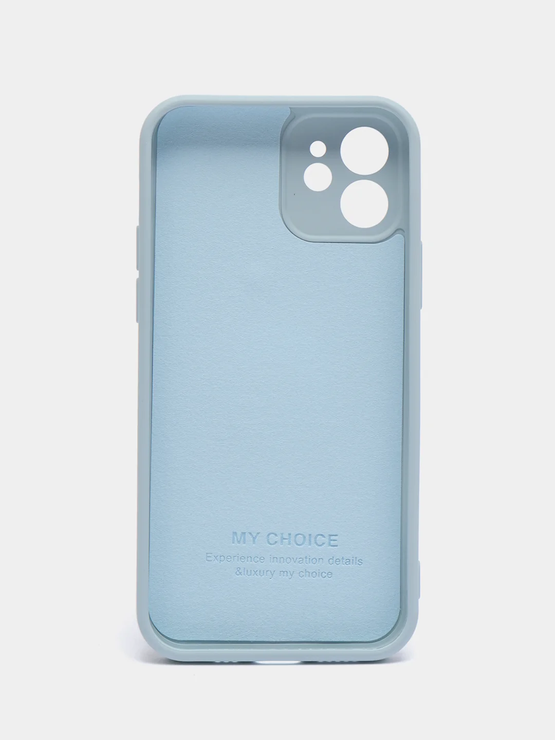 Лазурный чехол на iPhone 11, 13, 12, XR, Pro, Max, Mini, бархатный