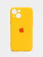 Желтый чехол на iPhone 11, 13, 12, XR, Pro, Max, Mini, бархатный