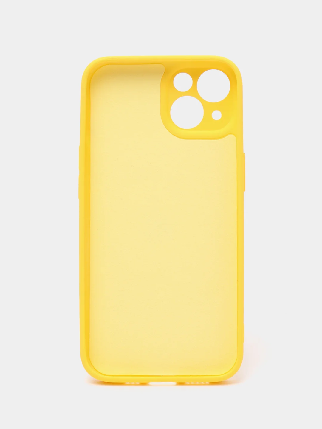 Желтый чехол на iPhone 11, 13, 12, XR, Pro, Max, Mini, бархатный